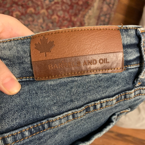 Barrels and Oil, Distressed Super skinny super stretchy Mens jeans size 31 - Picture 4 of 5